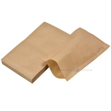 Lamineeritud pruun hot dogi tasku 10x18cm, pakis 100tk