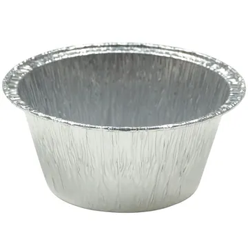 Ümar alumiiniumvorm diameeter 84mm kõrgus 38mm 135ml