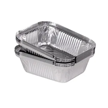 Alumiiniumvorm 450ml 145x120x40mm, pakis 100tk