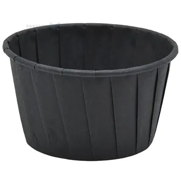 Black paper cupcake mold diam. 50mm height 42mm, 100pcs/pack