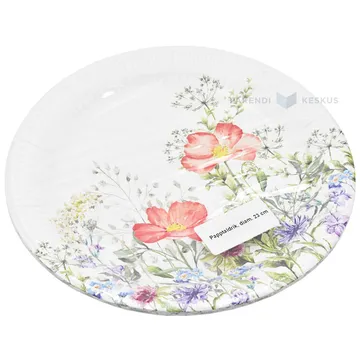 Papptaldrik ''Moonipõld'' diameetriga 23cm, pakis 8tk