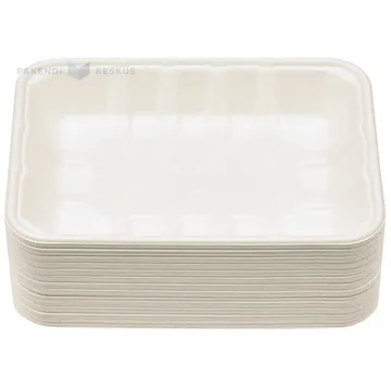 Toidualus 100% biolagunev/komposteeritav 18x13,4x2,5cm, pakis 50tk