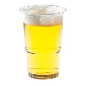 Läbipaistev õlletops PP 500ml diameetriga 95mm, pakis 50tk