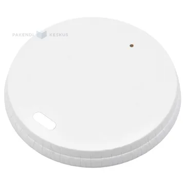 White flat paper lid for 250ml coffee cup with diameter 80mm, 50pcs/pack