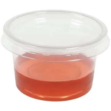Läbipaistev degusteerimistops 50ml diameetriga 71mm, pakis 100tk