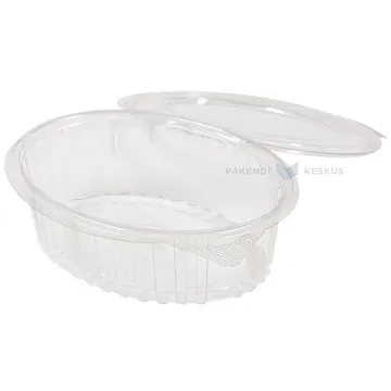 Toidukarp ühendatud kaanega 500ml 160x127x57mm, pakis 100tk