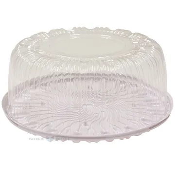 Plastic torte box 1kg, 10pcs/pack