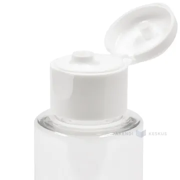 Белая открывающаяся крышка для пластиковой бутылки диам 28мм