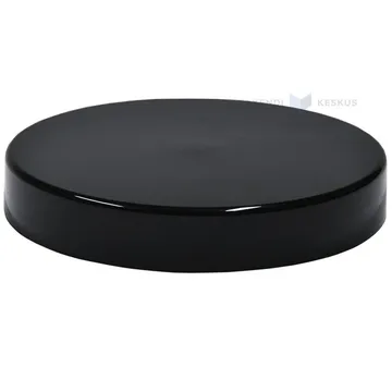 Must kaas plastikust purgile diameetriga 70mm