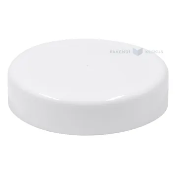 Valge kaas plastikust purgile diameetriga 83mm