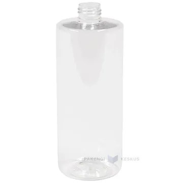 Plastic bottle "Cylindrical" PET 500ml diameter 24mm