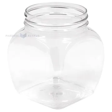 Plastikust purk "Lantern" PET 400ml diameetriga 63mm