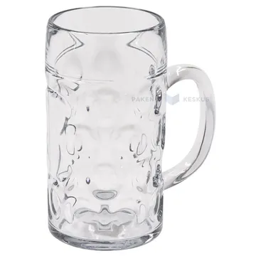 Korduvkasutatav plastikust õllekann 520ml SAN 500x masinpestav