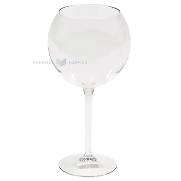 Korduvkasutatav plastikust kokteilipokaal jalaga 650ml TT 350x masinpestav