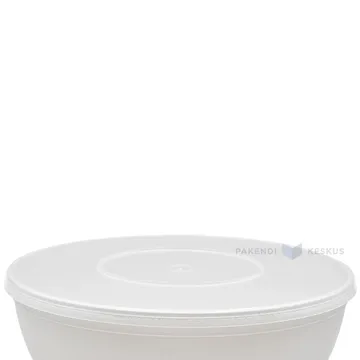 Korduvkasutatav läbipaistev kaas salatikausile diam. 20cm PP 125x masinpesu
