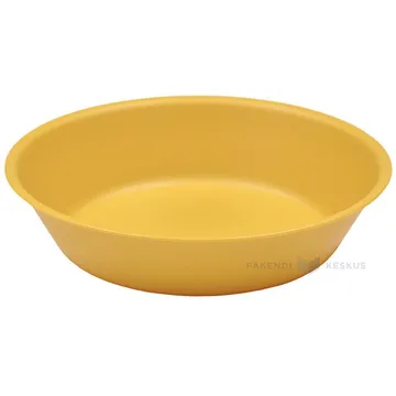 Keittolautanen, PP, halk. 17,8cm, keltainen, 125x-konepestävä