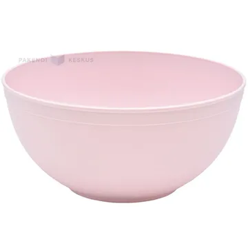 Korduvkasutatav roosa salatikauss 2000ml diam. 20cm PP 125x masinpesu