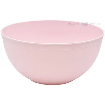 Korduvkasutatav roosa salatikauss 3350ml diam. 23,5cm PP 125x masinpesu
