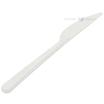 Korduvkasutatav plastikust nuga 18cm 125x masinpestav, pakis 100tk