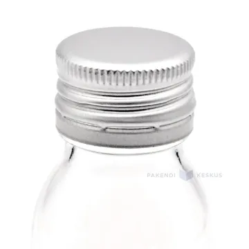 Silver cork for glass bottle diameter 28mm height 18mm