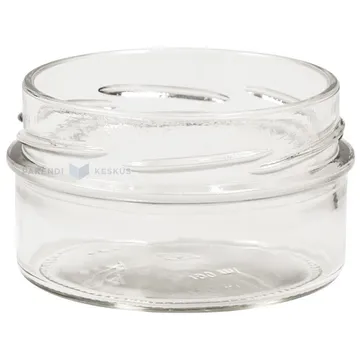 Klaaspurk ilma kaaneta Innovation 190ml diameetriga 82mm