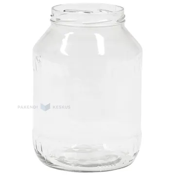 Klaaspurk ilma kaaneta 2650ml diameetriga 100mm