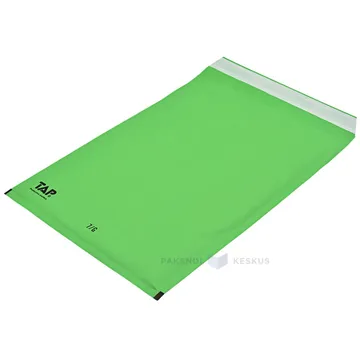 Green bubble envelope 23x34cm nr. 17