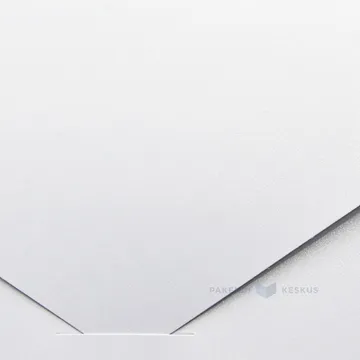 White decorative paper envelopes with a pocket 22x11cm, 5pcs/pack