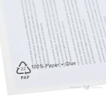 Self adhesive paper document envelope A4, 100pcs/pack
