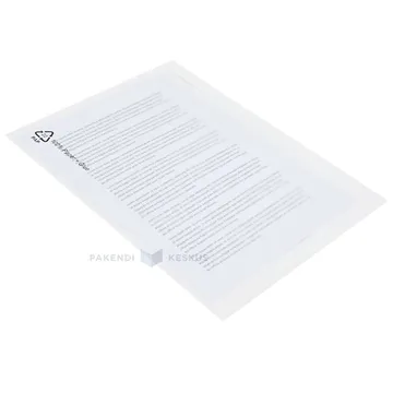 Self adhesive paper document envelope A4, 100pcs/pack